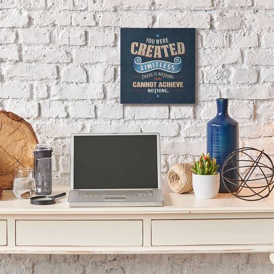 Stupell Industries You Are Limitless Inspirational Canvas Wall Art